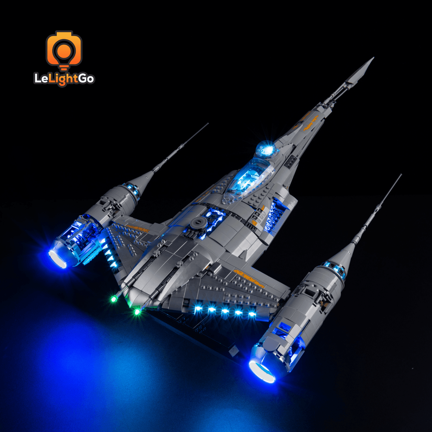 Light Kit For The Mandalorian's N-1 Starfighter 75442