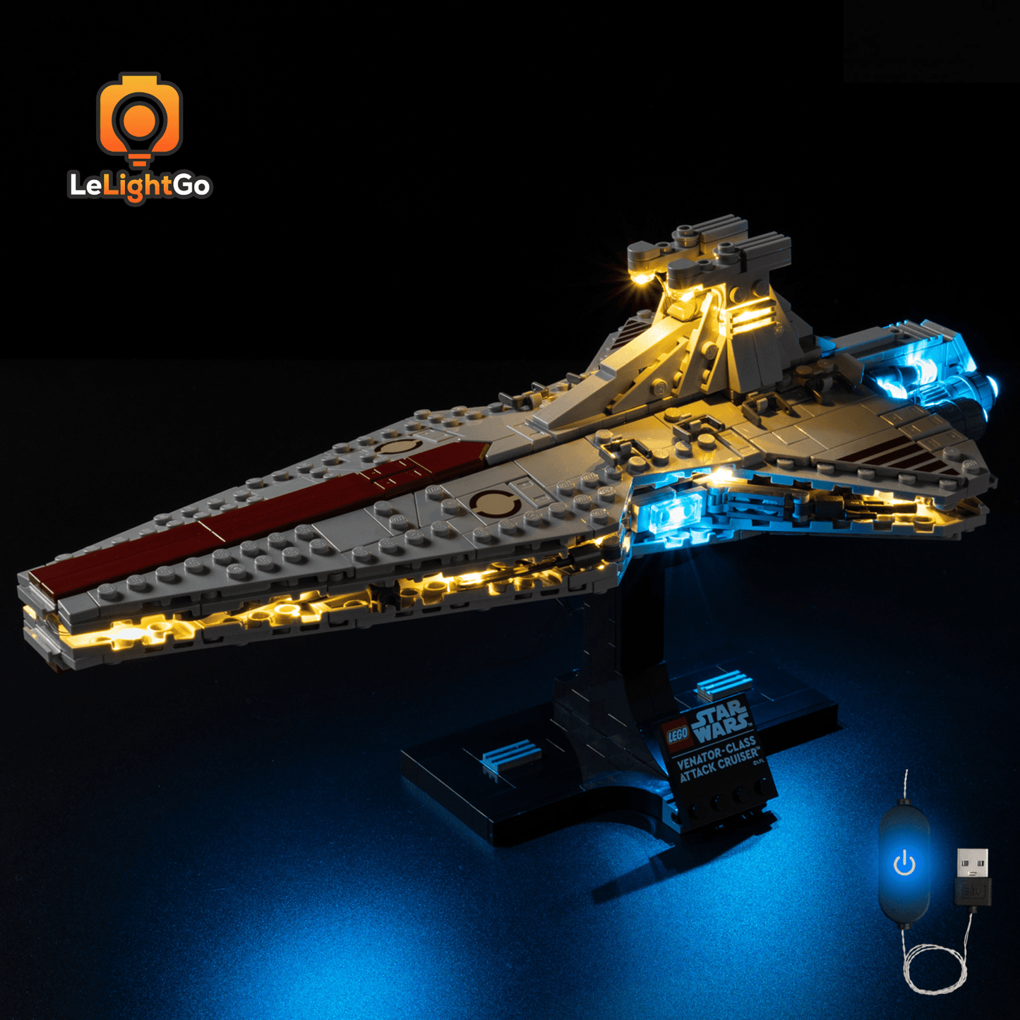 Light Kit For Venator-Class Attack Cruise 75441