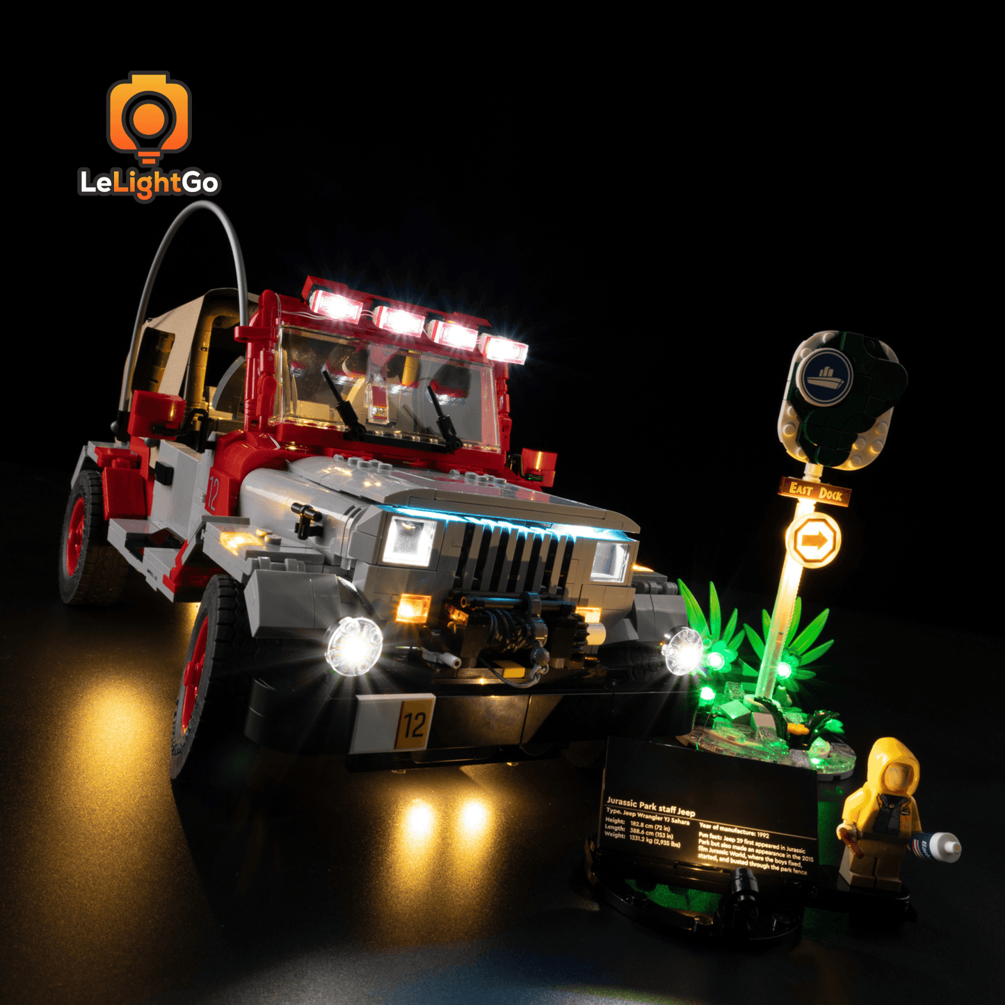 Light Kit For Jurassic Park Jeep Wrangler 77984