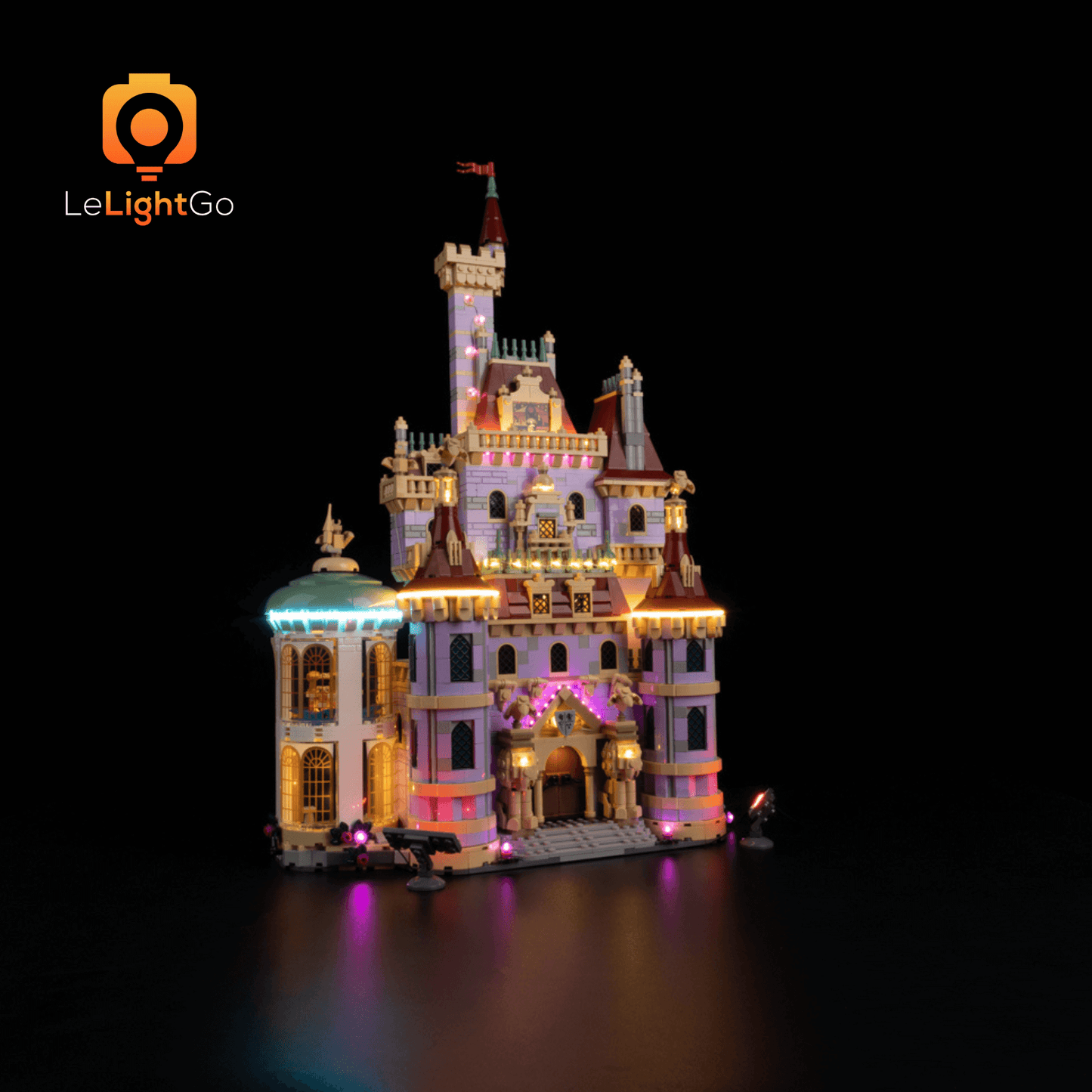 Light Kit For Beauty and the Beast Castle 43263