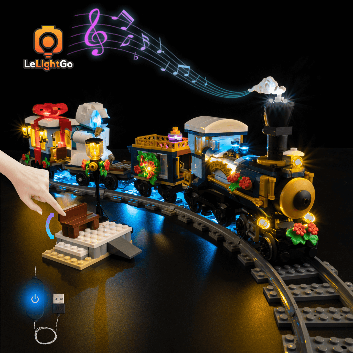 Light Kit For Holiday Express Train 10361