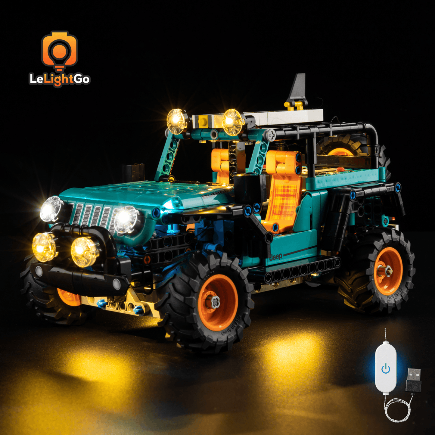 Light Kit For Jeep Wrangler Rubicon SUV 42227