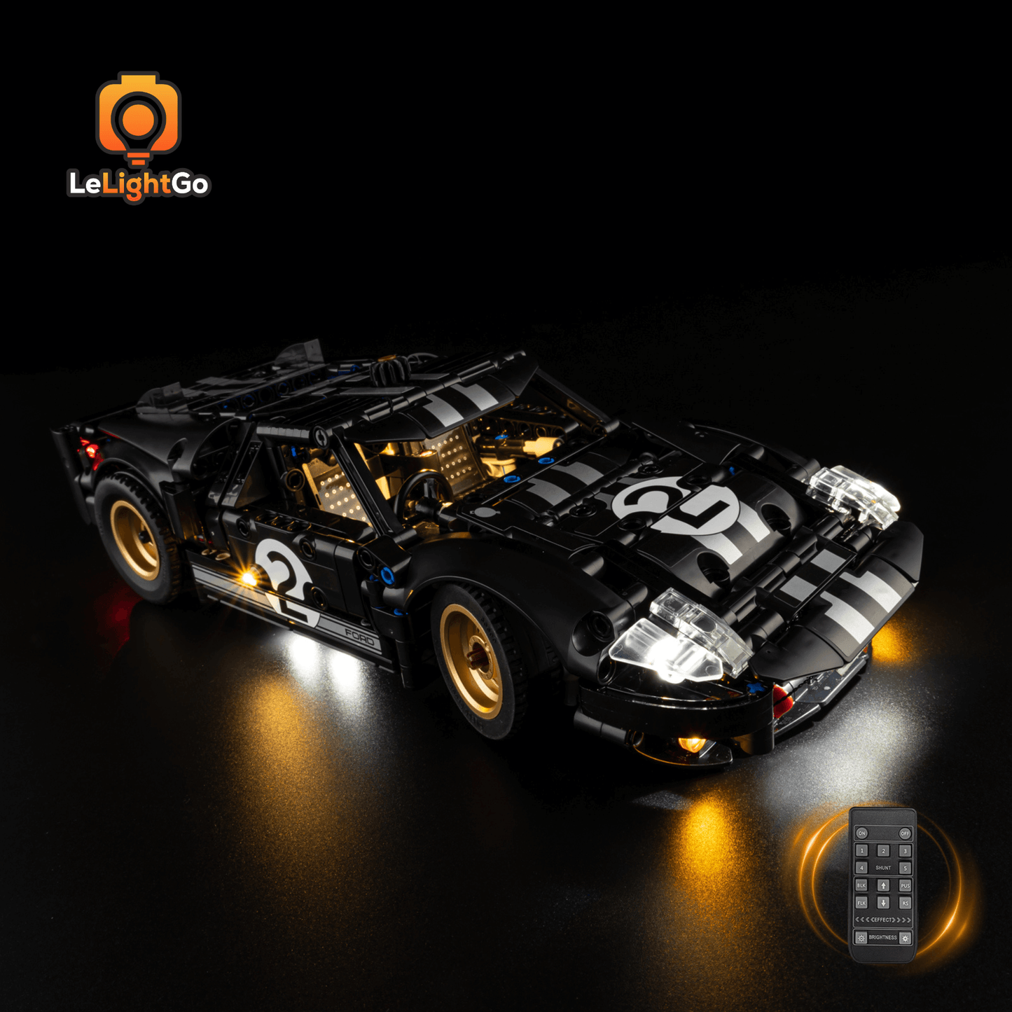 Light Kit For 1966 Ford GT40 MKII Race Car 42223