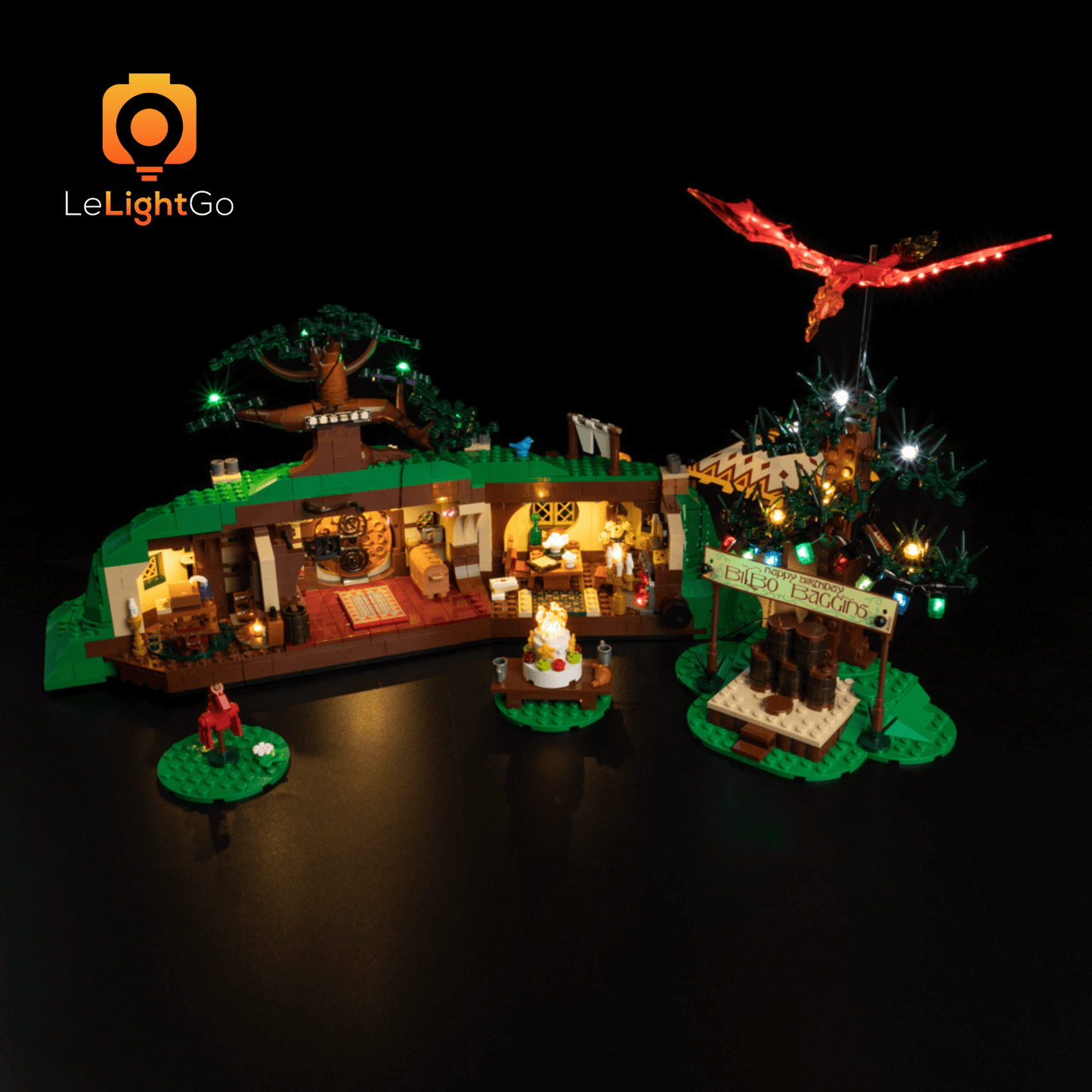 Light Kit For The Lord of the Rings: The Shire 10354