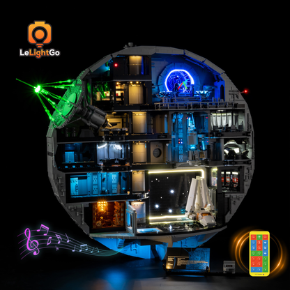 Light Kit For Death Star 75419