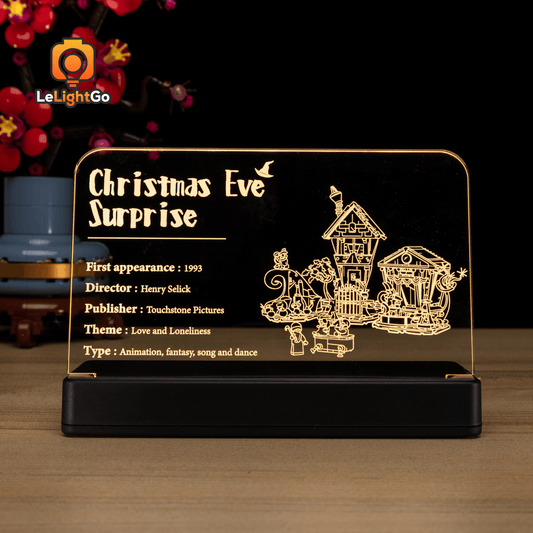 LED Nameplate for Disney Tim Burton's The Nightmare Before Christmas 21351