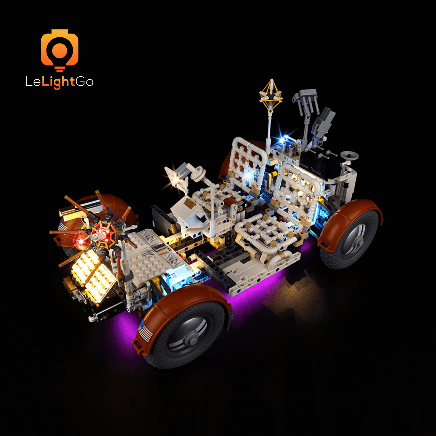 Light Kit For NASA Apollo Lunar Roving Vehicle - LRV 42182