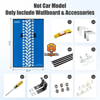 Display Wall-Mount for Bugatti Chiron 42083