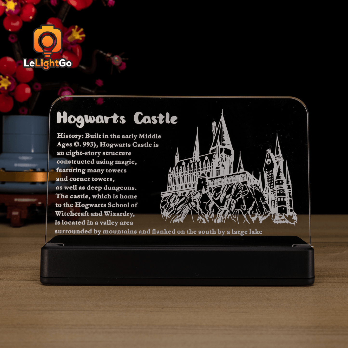LED Nameplate for Hogwarts Castle: The Great Hall 76435