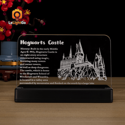 LED Nameplate for Hogwarts Castle: The Great Hall 76435