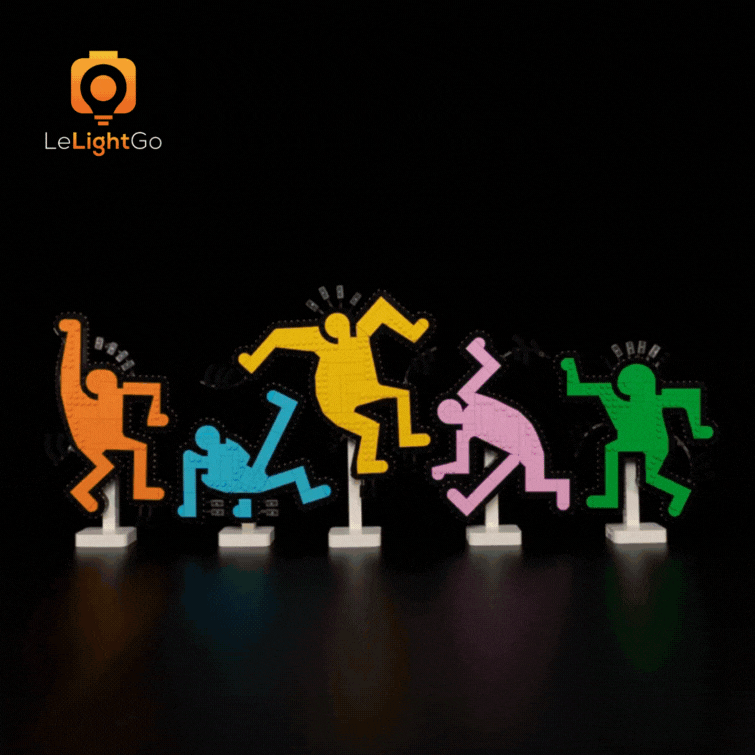 Light Kit For Keith Haring – Dancing Figures 31216