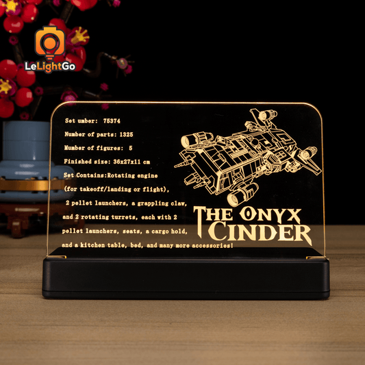 LED Nameplate for The Onyx Cinder 75374