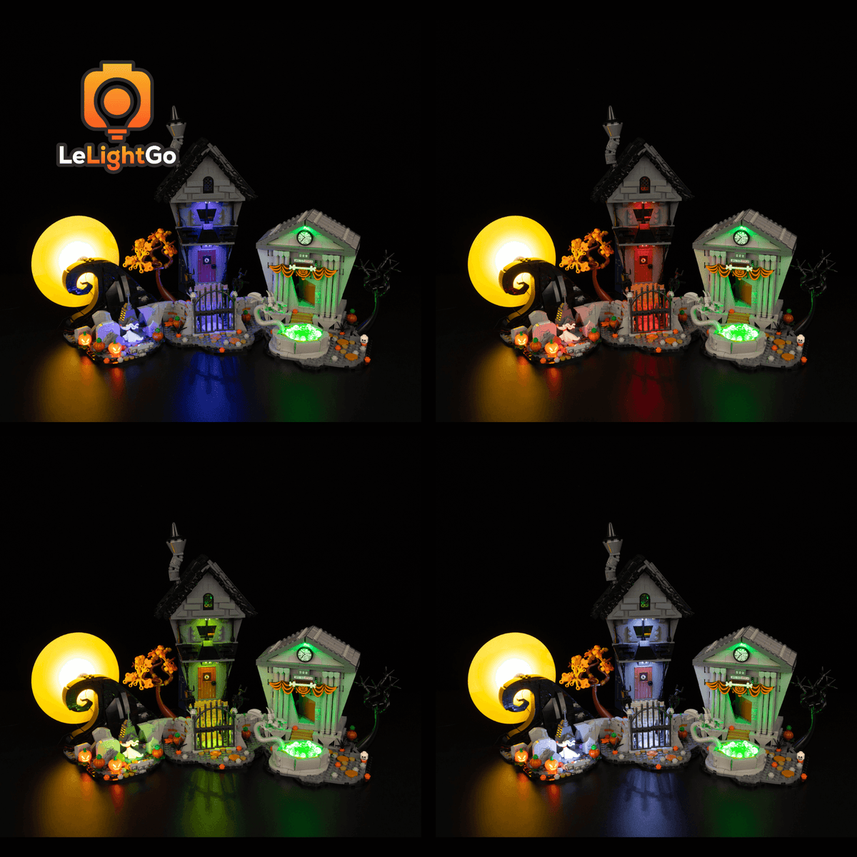 Light Kit For Disney Tim Burton's The Nightmare Before Christmas 21351