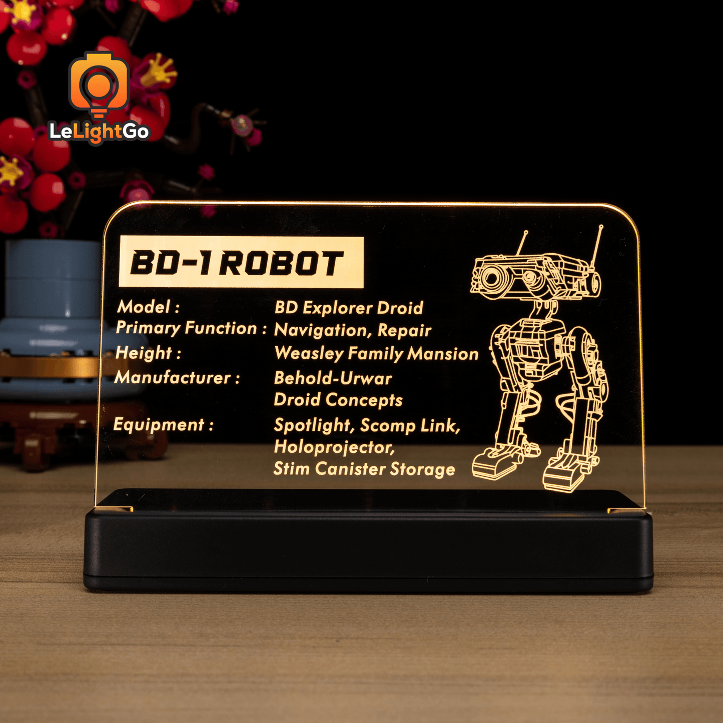 LED Nameplate for BD-1 75335