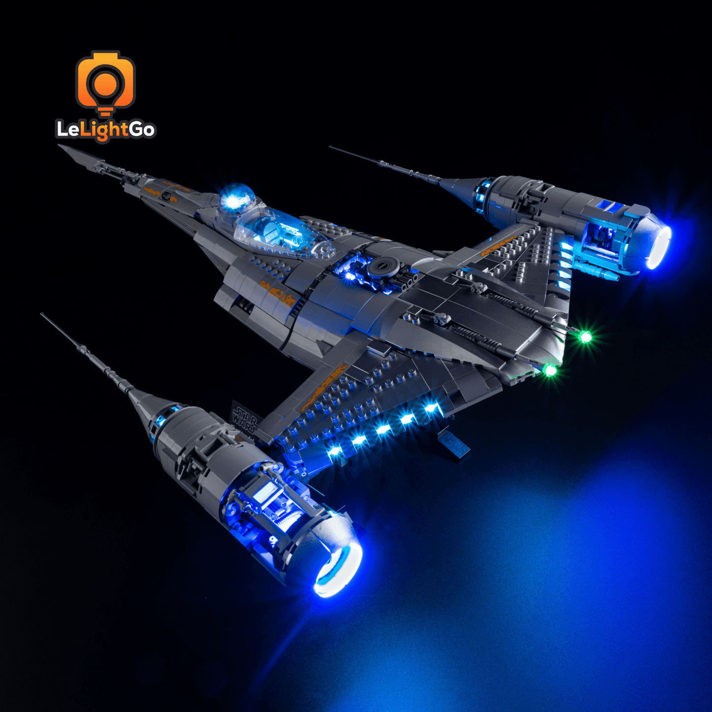 Light Kit For The Mandalorian's N-1 Starfighter 75442