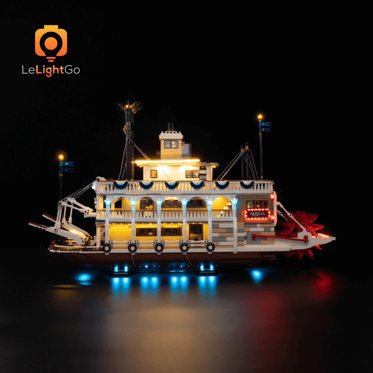 Light Kit For River Steamboat 21356