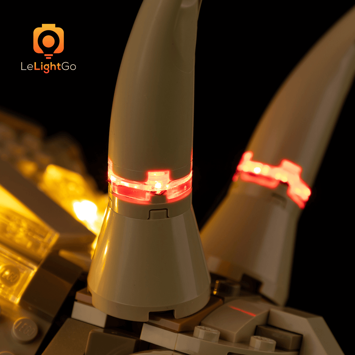 Light Kit For Dinosaur Fossils: Triceratops Skull 76969