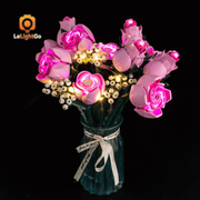Light Kit For Bouquet of Pink Roses 10374