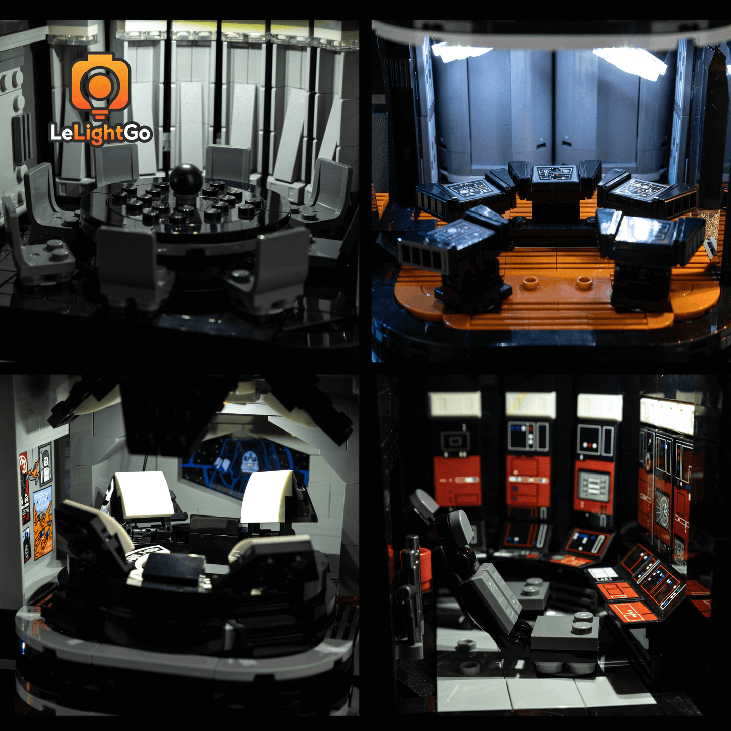 Light Kit For Death Star 75419