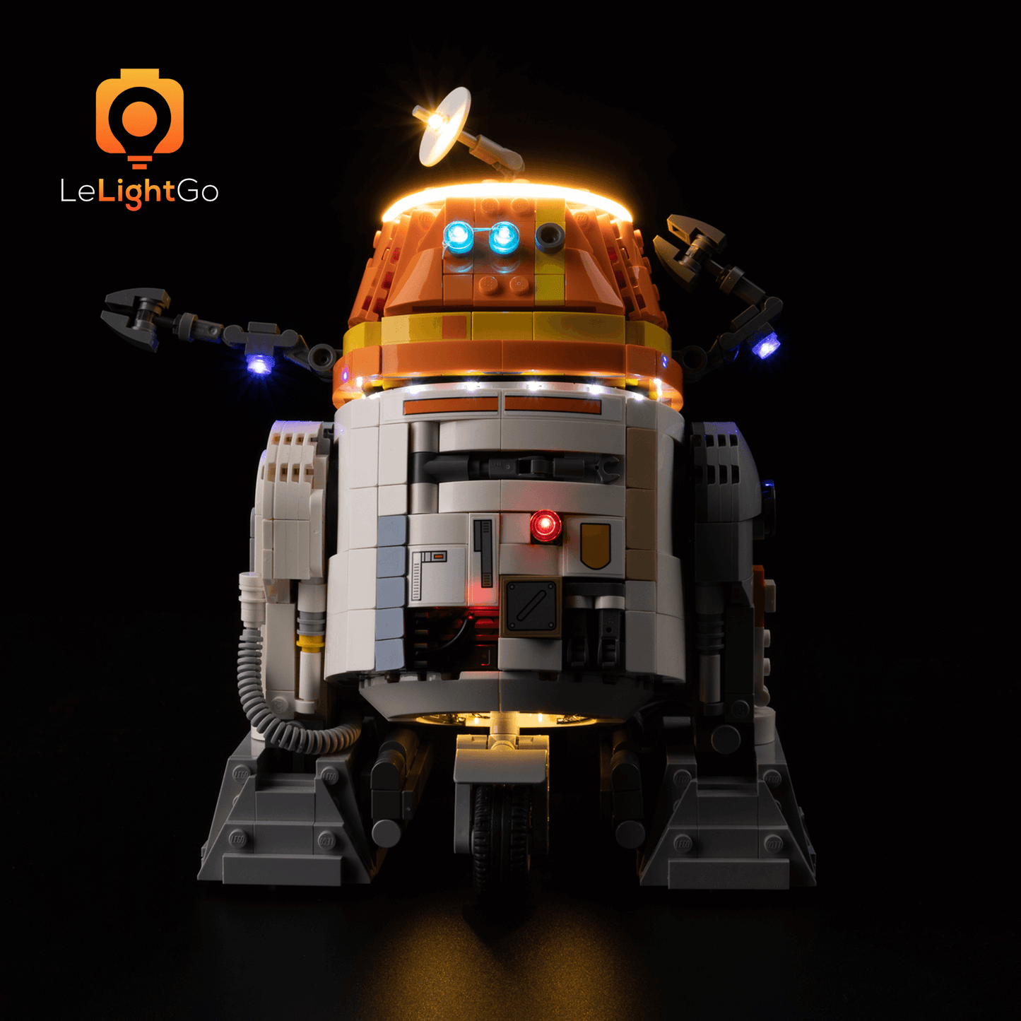 Light Kit For Chopper (C1-10P) Astromech Droid 75416