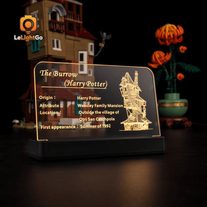 LED Nameplate for The Burrow – Collectors' Edition 76437