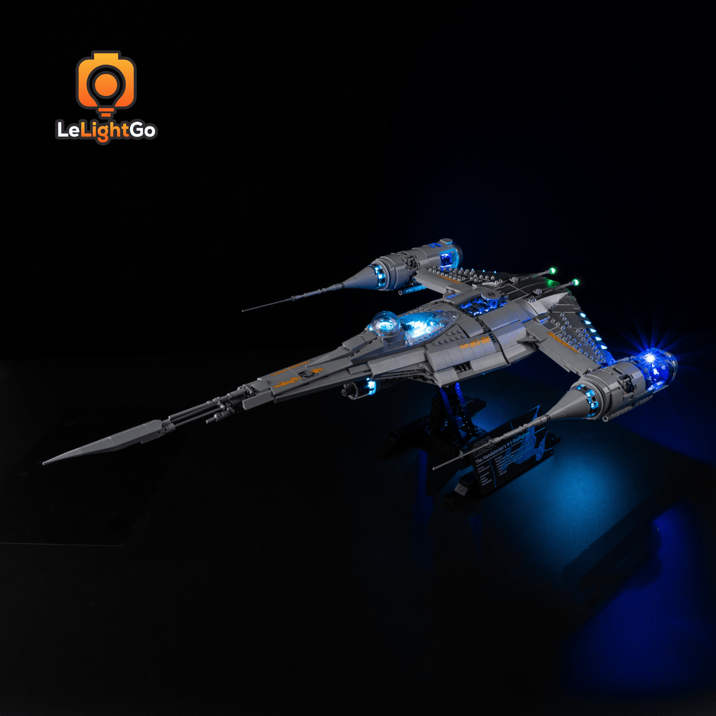Light Kit For The Mandalorian's N-1 Starfighter 75442