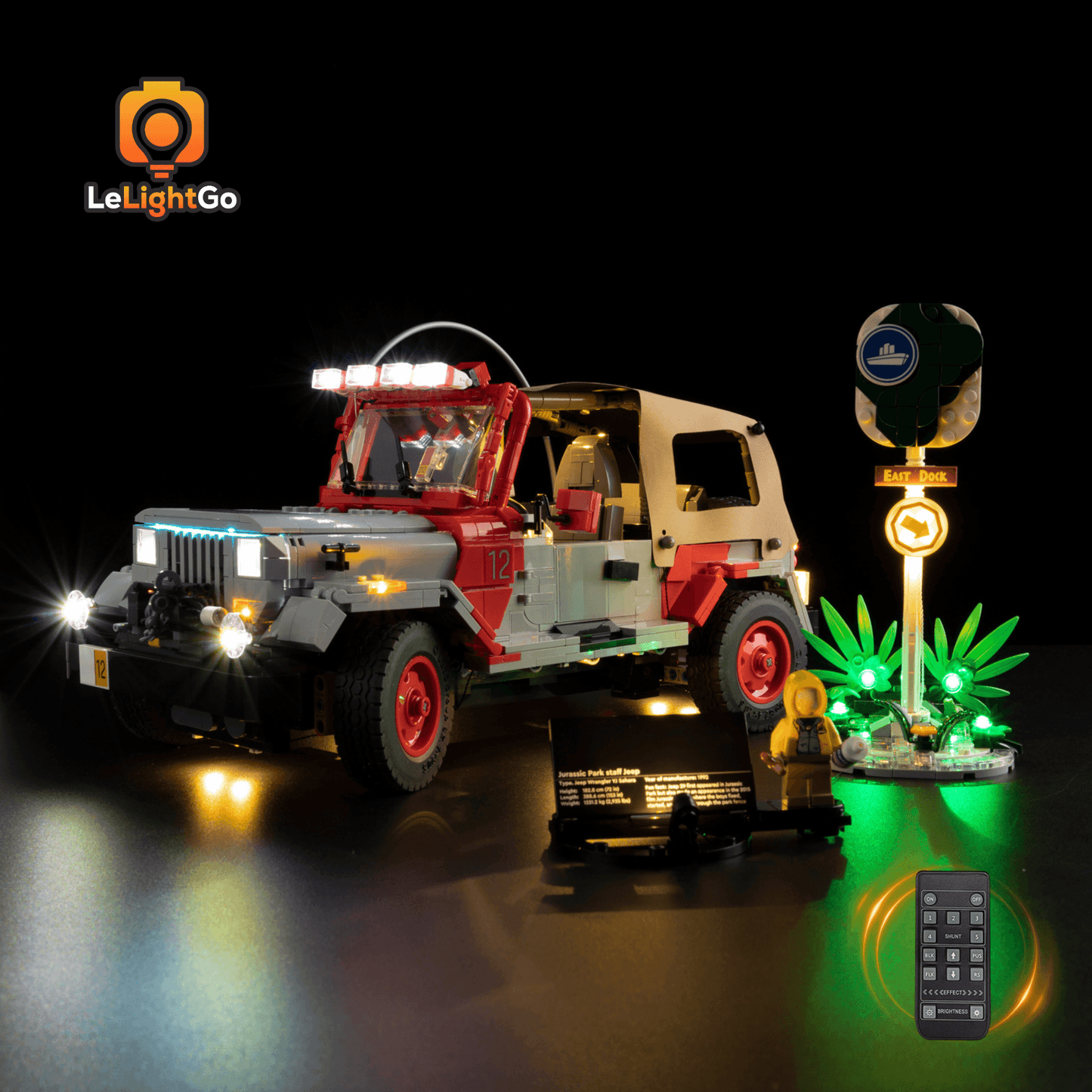 Light Kit For Jurassic Park Jeep Wrangler 77984