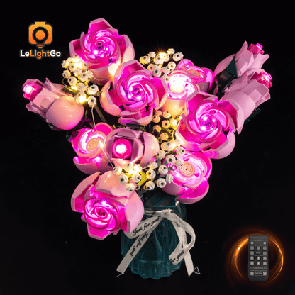 Light Kit For Bouquet of Pink Roses 10374