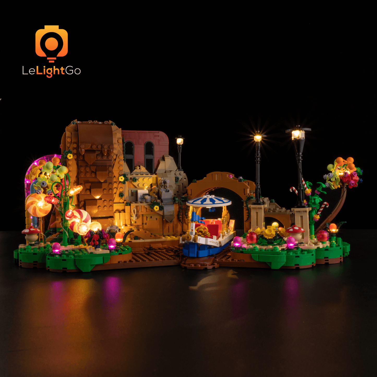 Light Kit For Willy Wonka & the Chocolate Factory 21360