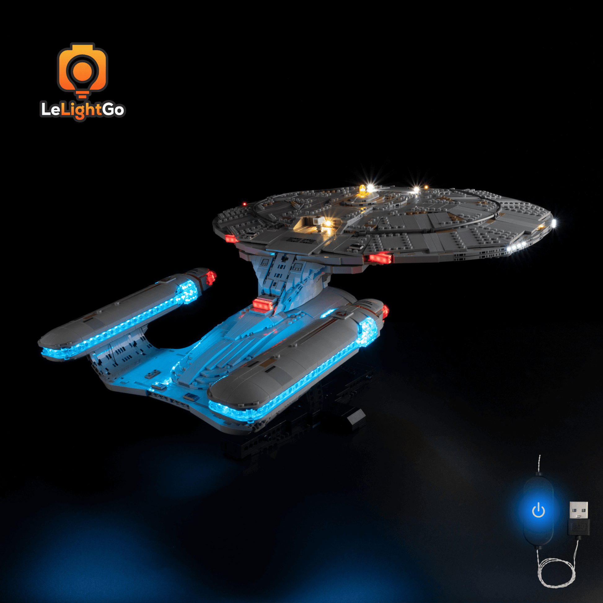 Light Kit For Star Trek: U.S.S. Enterprise NCC-1701-D 10356 Light Kit For Star Trek: U.S.S. Enterprise NCC-1701-D 10356