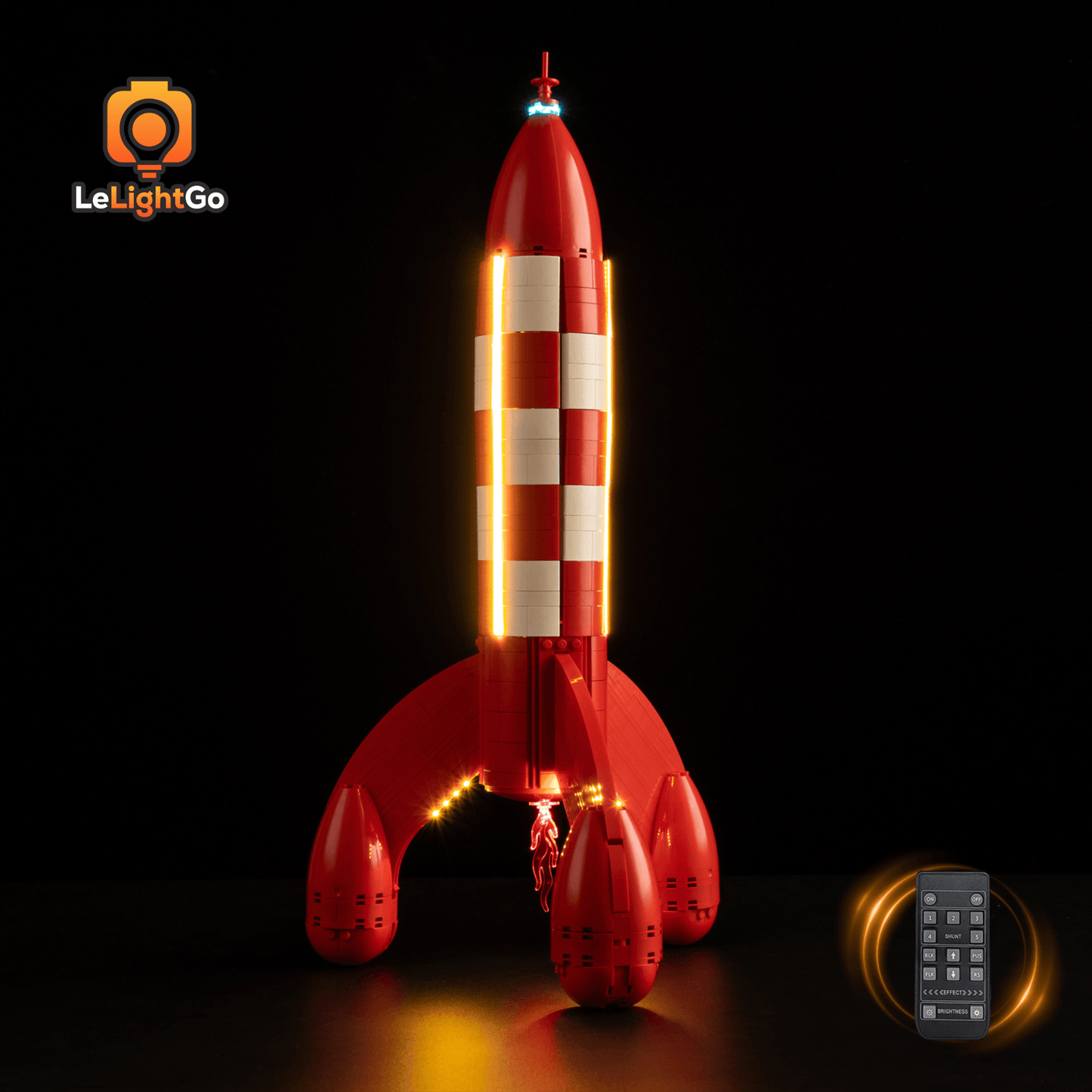 Light Kit For Tintin Moon Rocket 21367