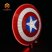 Light Kit For Captain America's Shield 76262