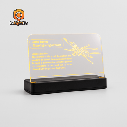 LED Nameplate for Dune Atreides Royal Ornithopter 10327