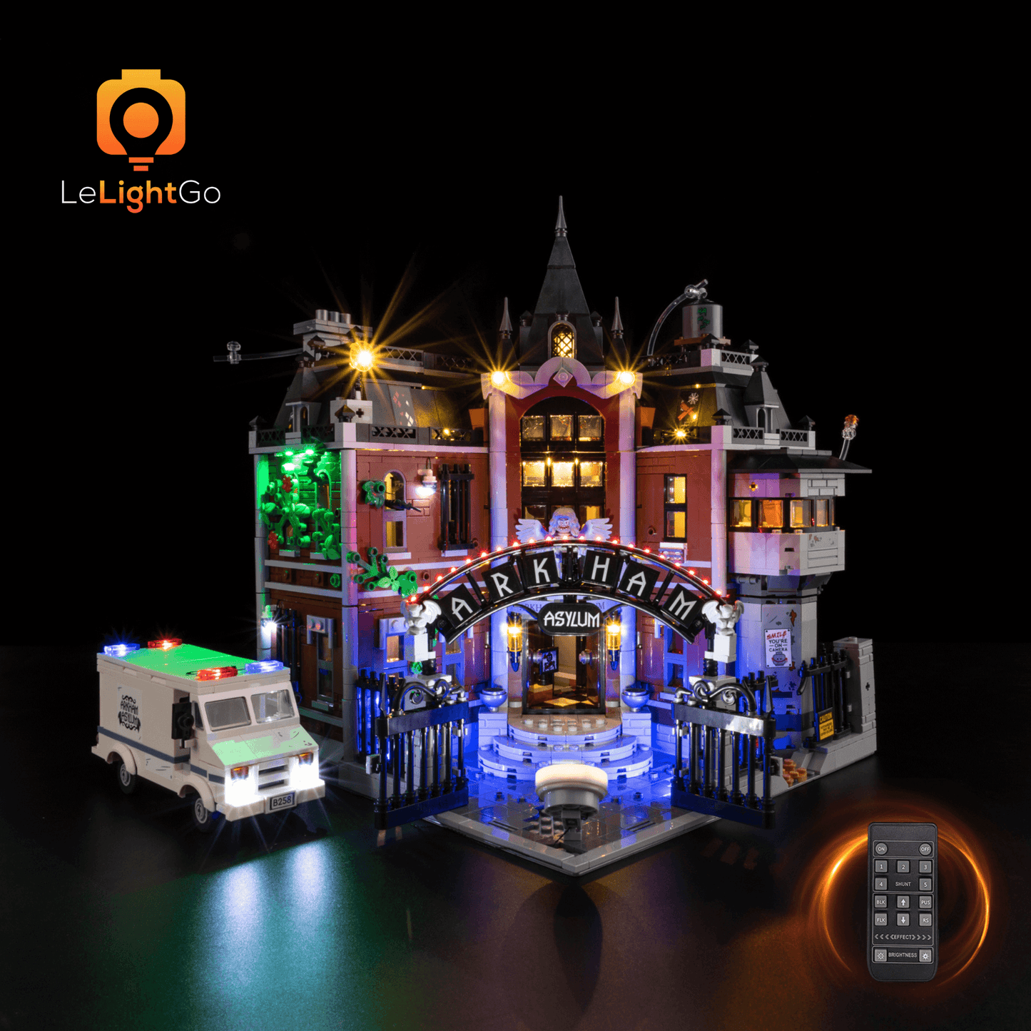 Light Kit For Arkham Asylum 76300