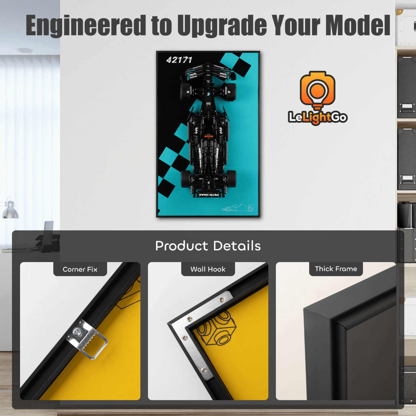 Display Wall-Mount for Mercedes-AMG F1 W14 E Performance 42171
