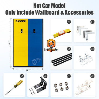 Display Wall-Mount for Oracle Red Bull Racing RB20 F1 Car 42206