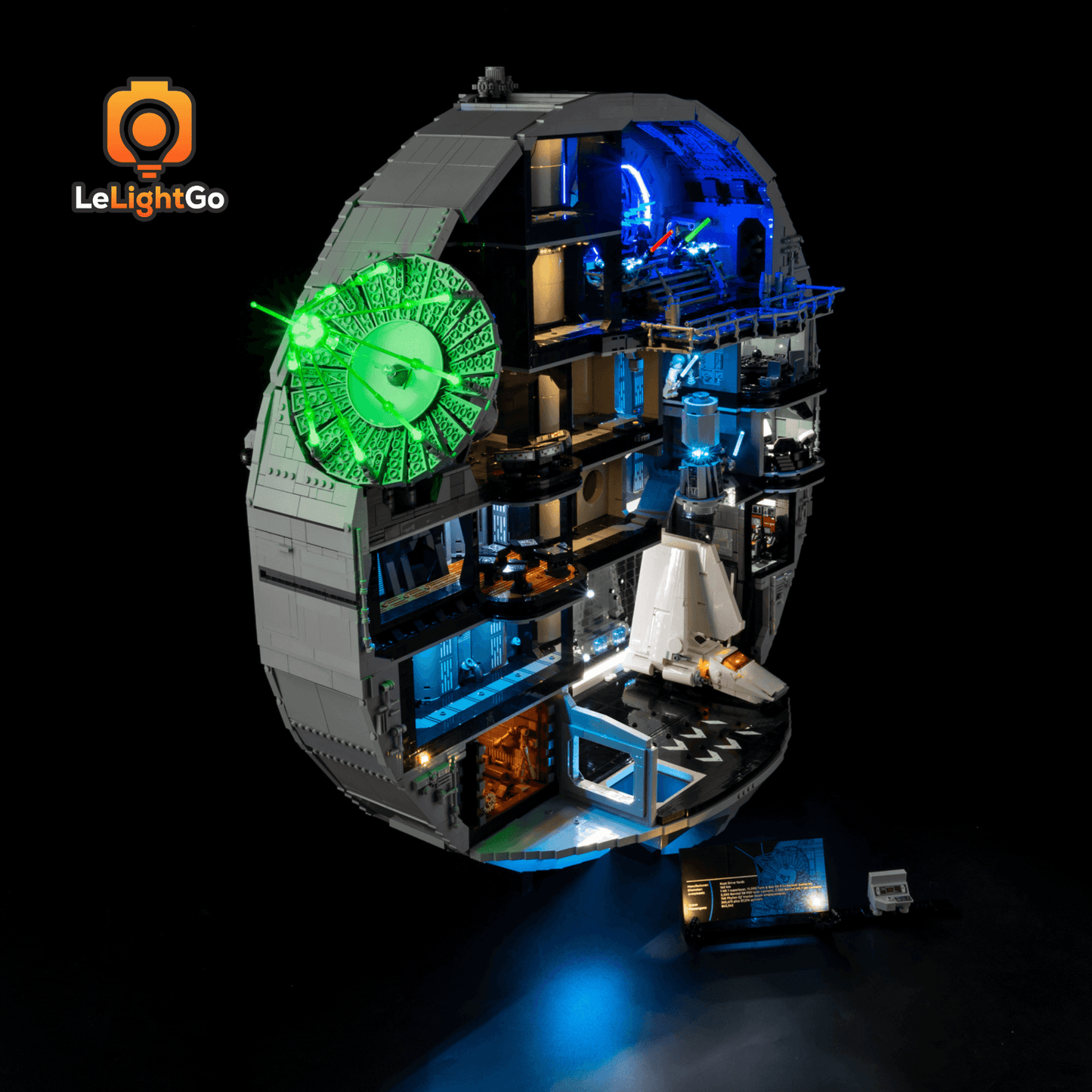 Light Kit For Death Star 75419