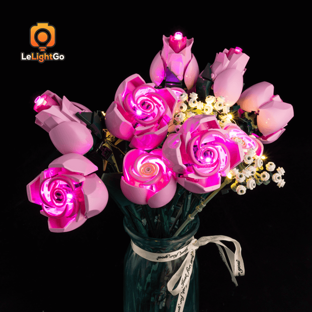 Light Kit For Bouquet of Pink Roses 10374