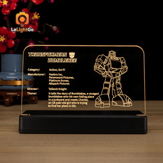 LED Nameplate for Bumblebee 10338