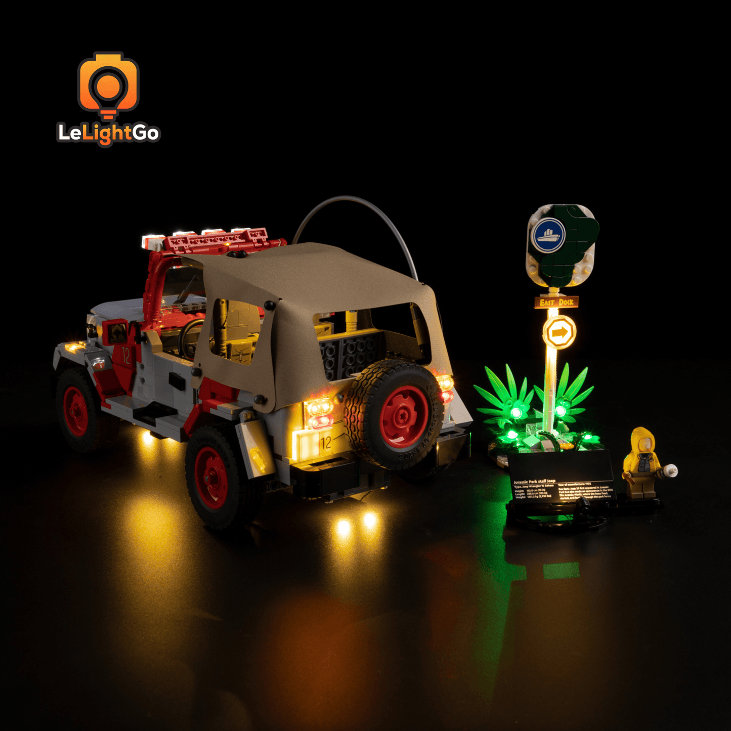 Light Kit For Jurassic Park Jeep Wrangler 77984