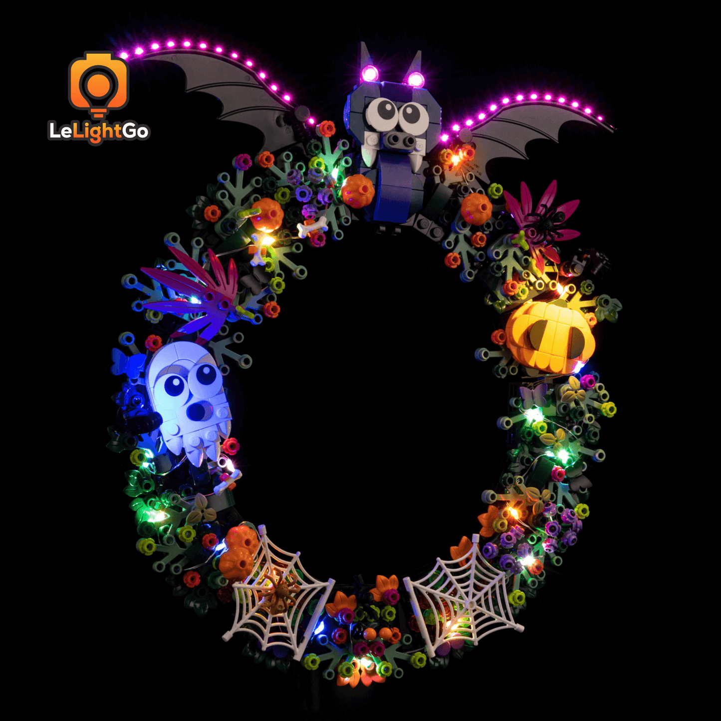 Light Kit For Halloween Wreath 40825