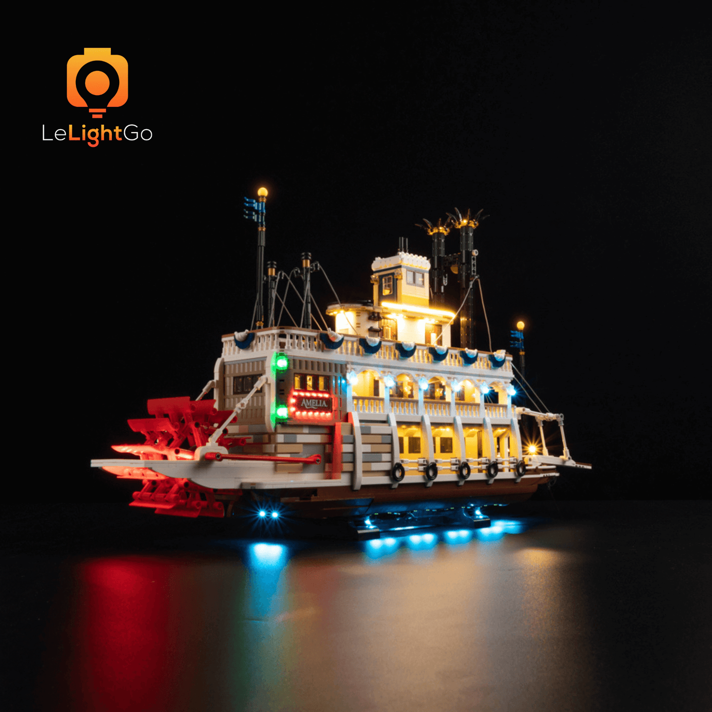 Light Kit For River Steamboat 21356