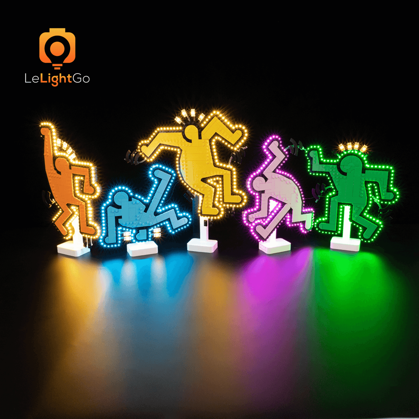 Light Kit For Keith Haring – Dancing Figures 31216