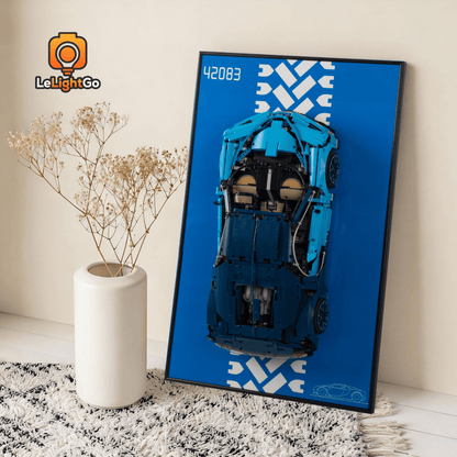 Display Wall-Mount for Bugatti Chiron 42083