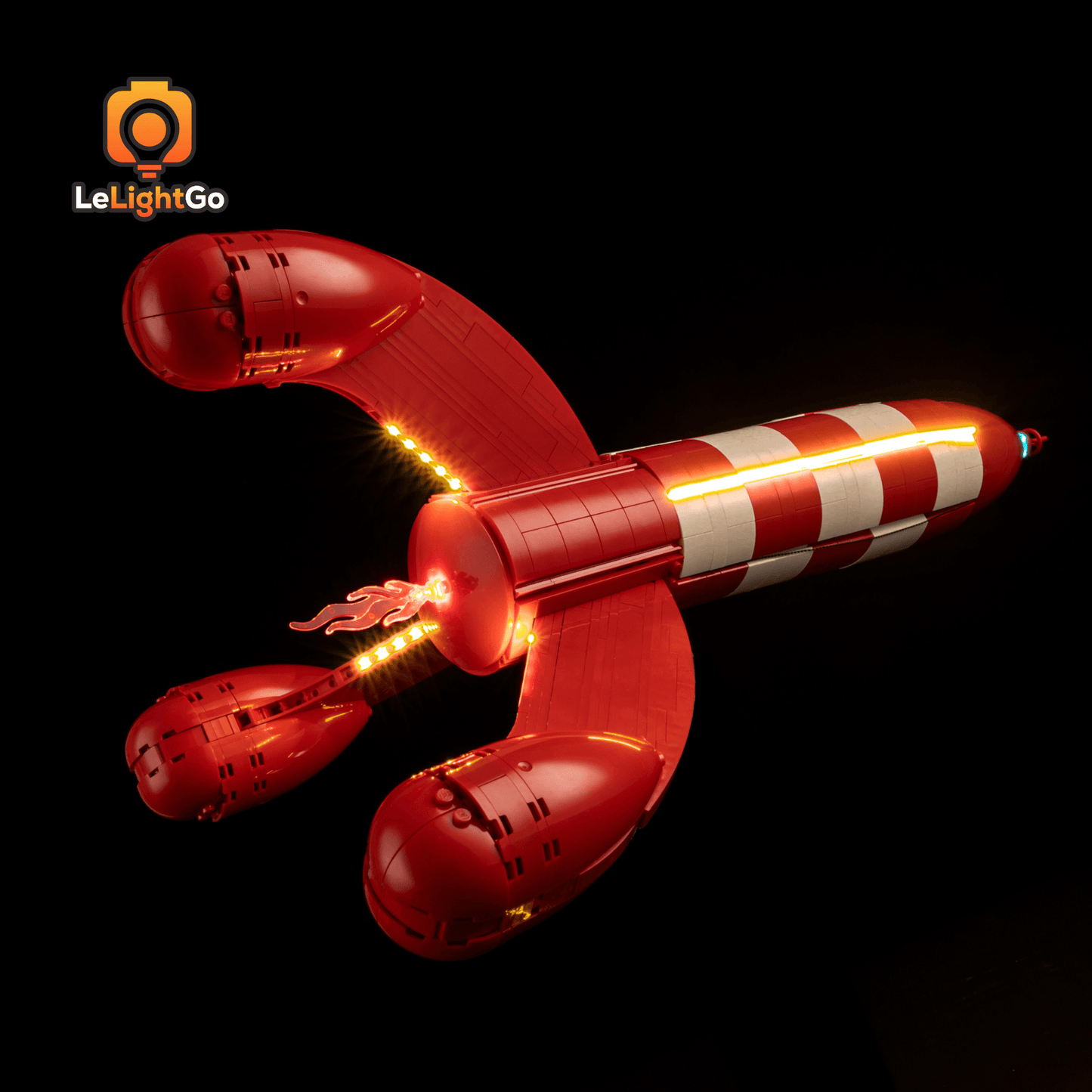 Light Kit For Tintin Moon Rocket 21367