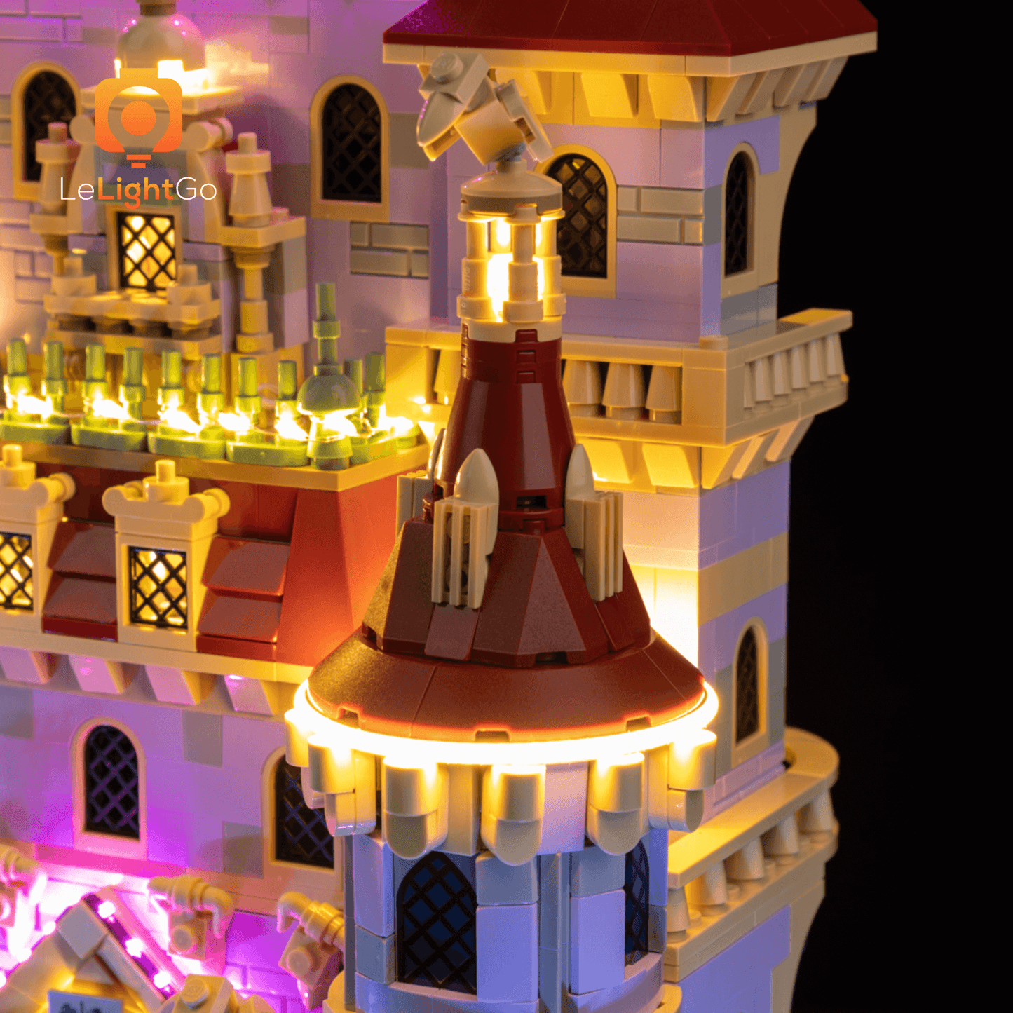 Light Kit For Beauty and the Beast Castle 43263