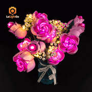Light Kit For Bouquet of Pink Roses 10374