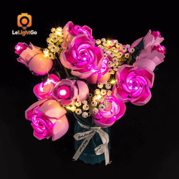Light Kit For Bouquet of Pink Roses 10374