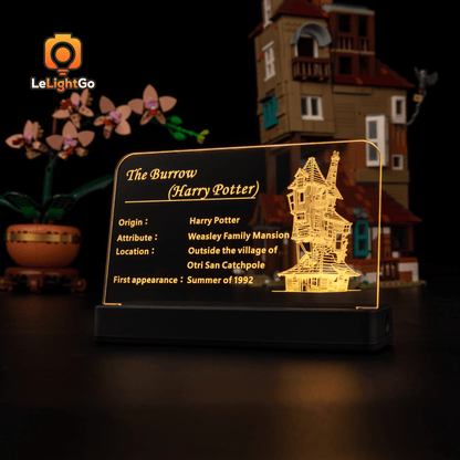 LED Nameplate for The Burrow – Collectors' Edition 76437