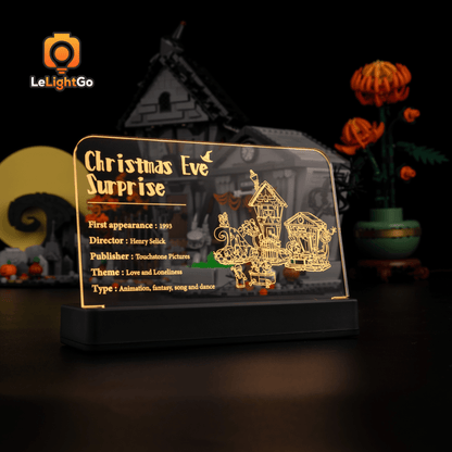 LED Nameplate for Disney Tim Burton's The Nightmare Before Christmas 21351